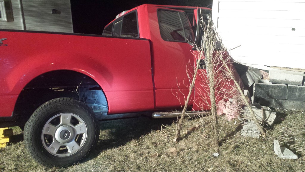 1511 Universal Road MVA into house with entrapment Penn Hills Fire